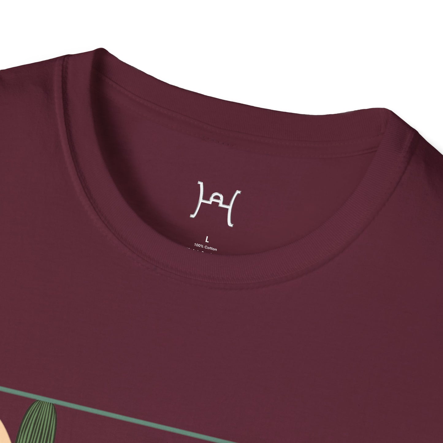 Desert Cactus Unisex Softstyle T-Shirt - Graphic Tee for Nature Lovers