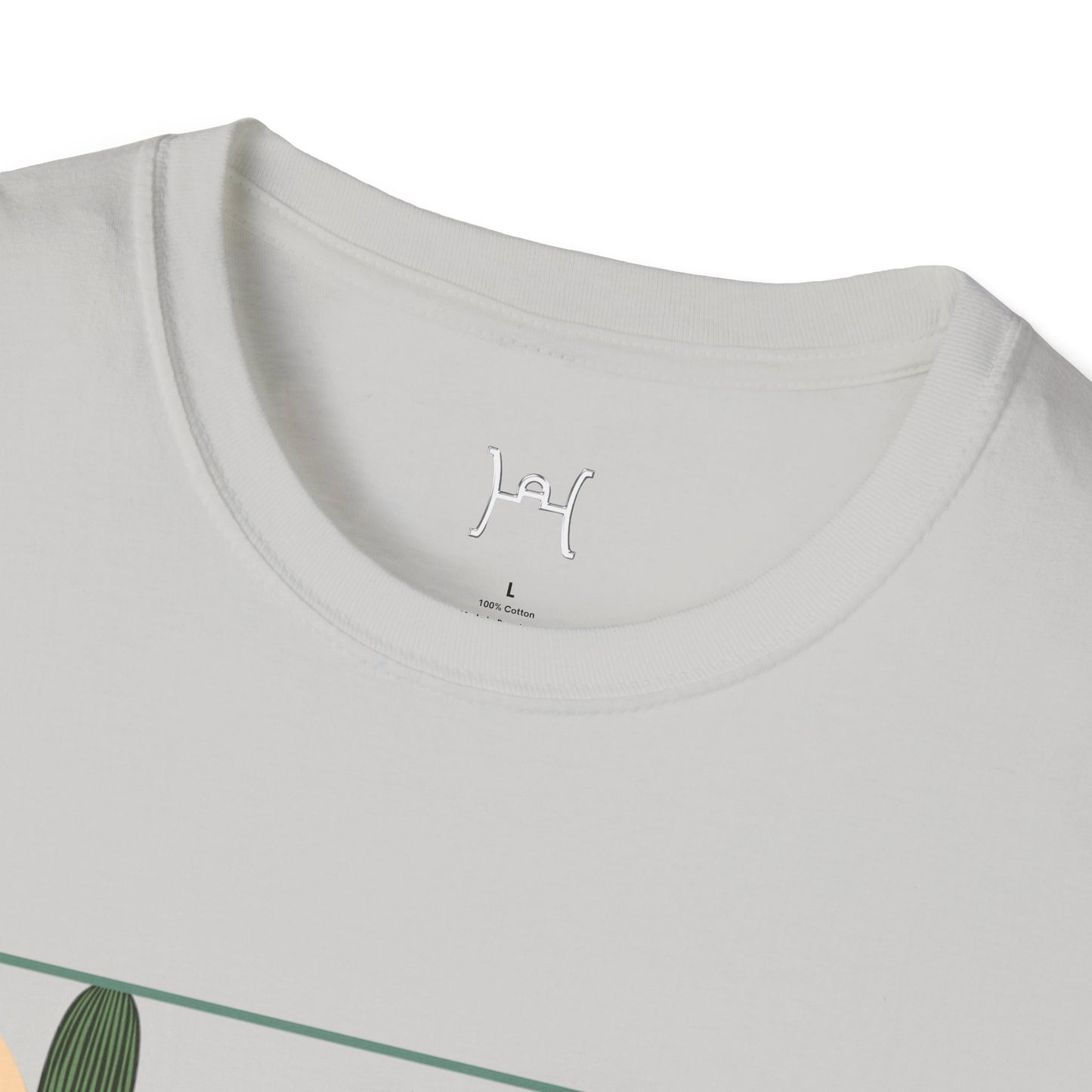 Desert Cactus Unisex Softstyle T-Shirt - Graphic Tee for Nature Lovers