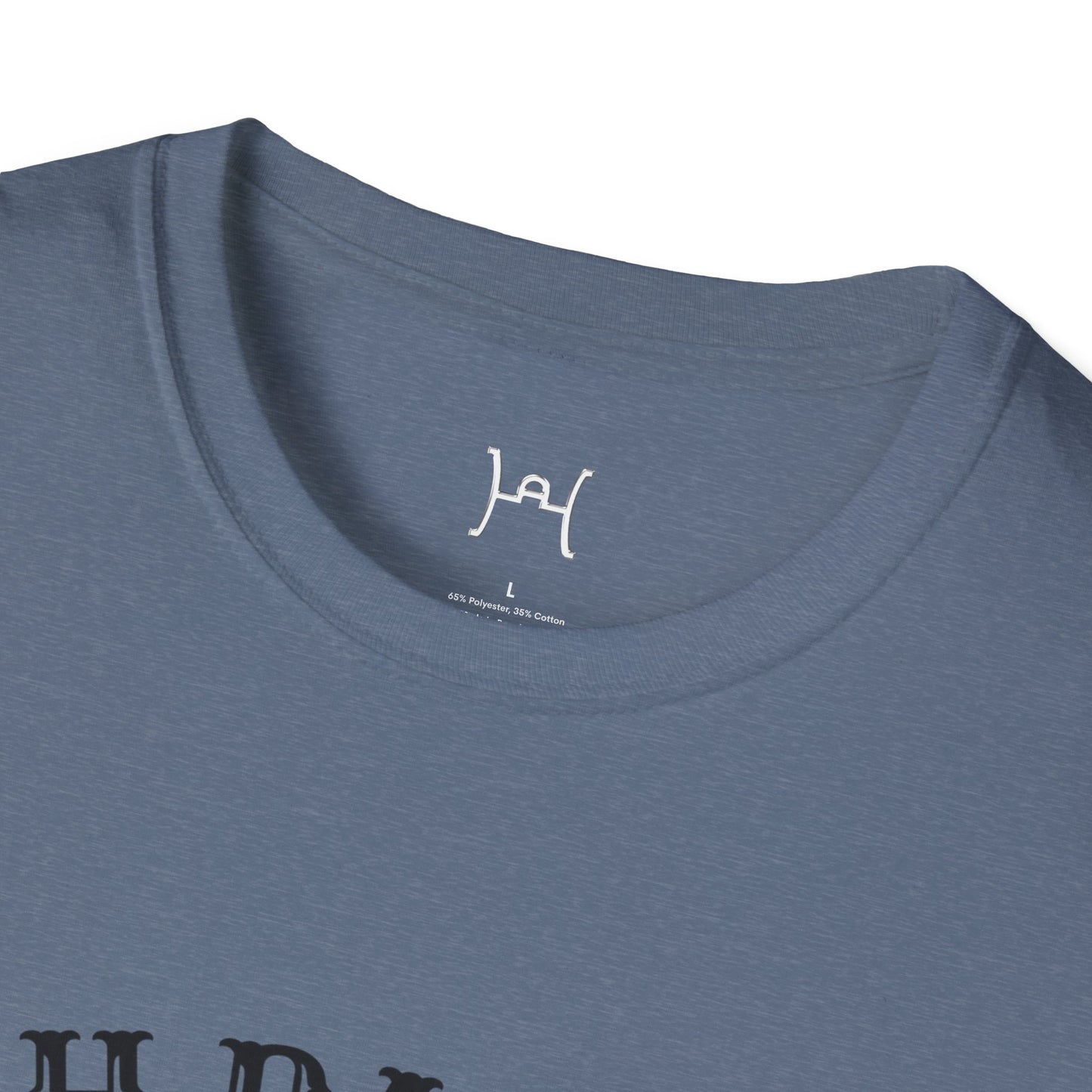 AH Ranch Unisex Softstyle T-Shirt - Vintage Boho Cow Skull Design