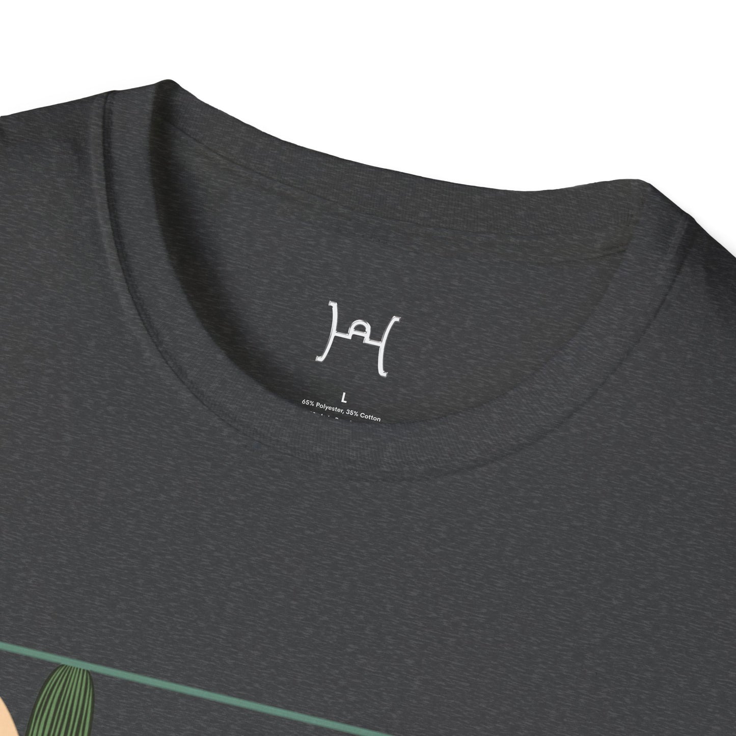 Desert Cactus Unisex Softstyle T-Shirt - Graphic Tee for Nature Lovers