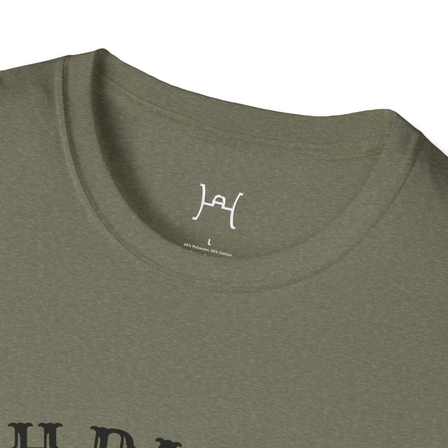 AH Ranch Unisex Softstyle T-Shirt - Vintage Boho Cow Skull Design