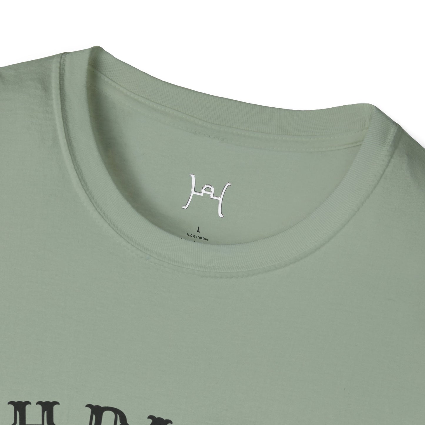 AH Ranch Unisex Softstyle T-Shirt - Vintage Boho Cow Skull Design