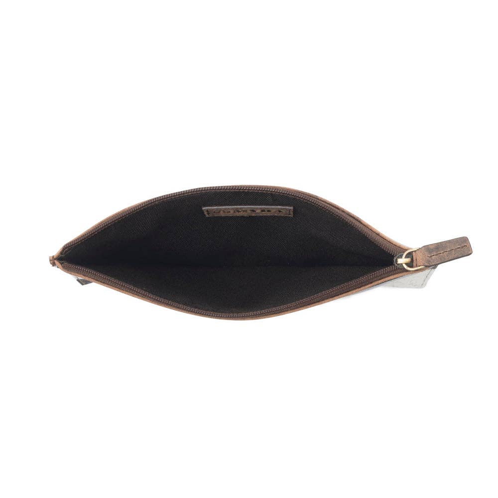 Hayride Hairon Leather Pouch Variant Combo