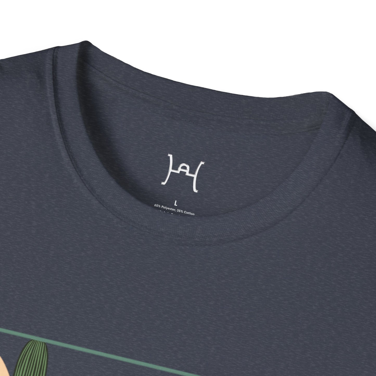 Desert Cactus Unisex Softstyle T-Shirt - Graphic Tee for Nature Lovers