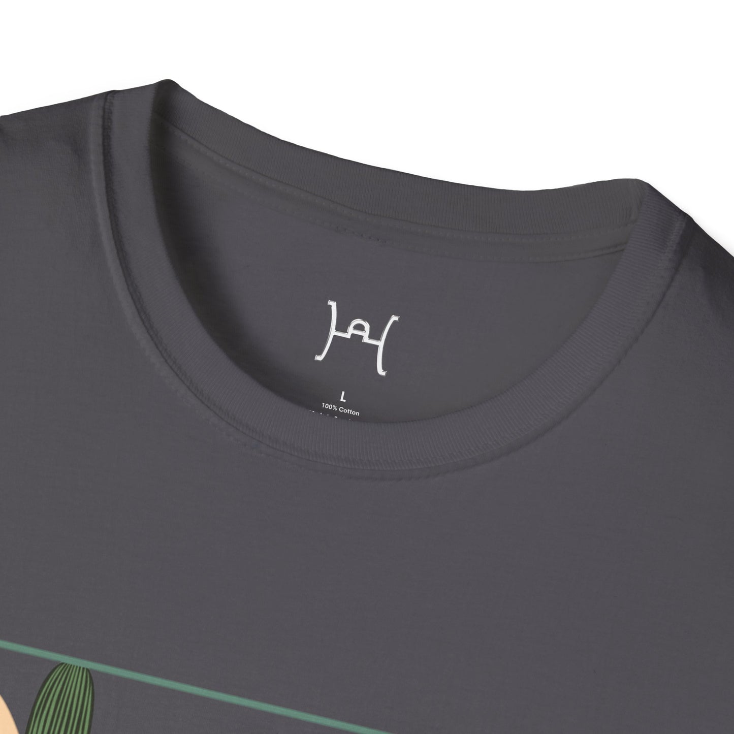 Desert Cactus Unisex Softstyle T-Shirt - Graphic Tee for Nature Lovers