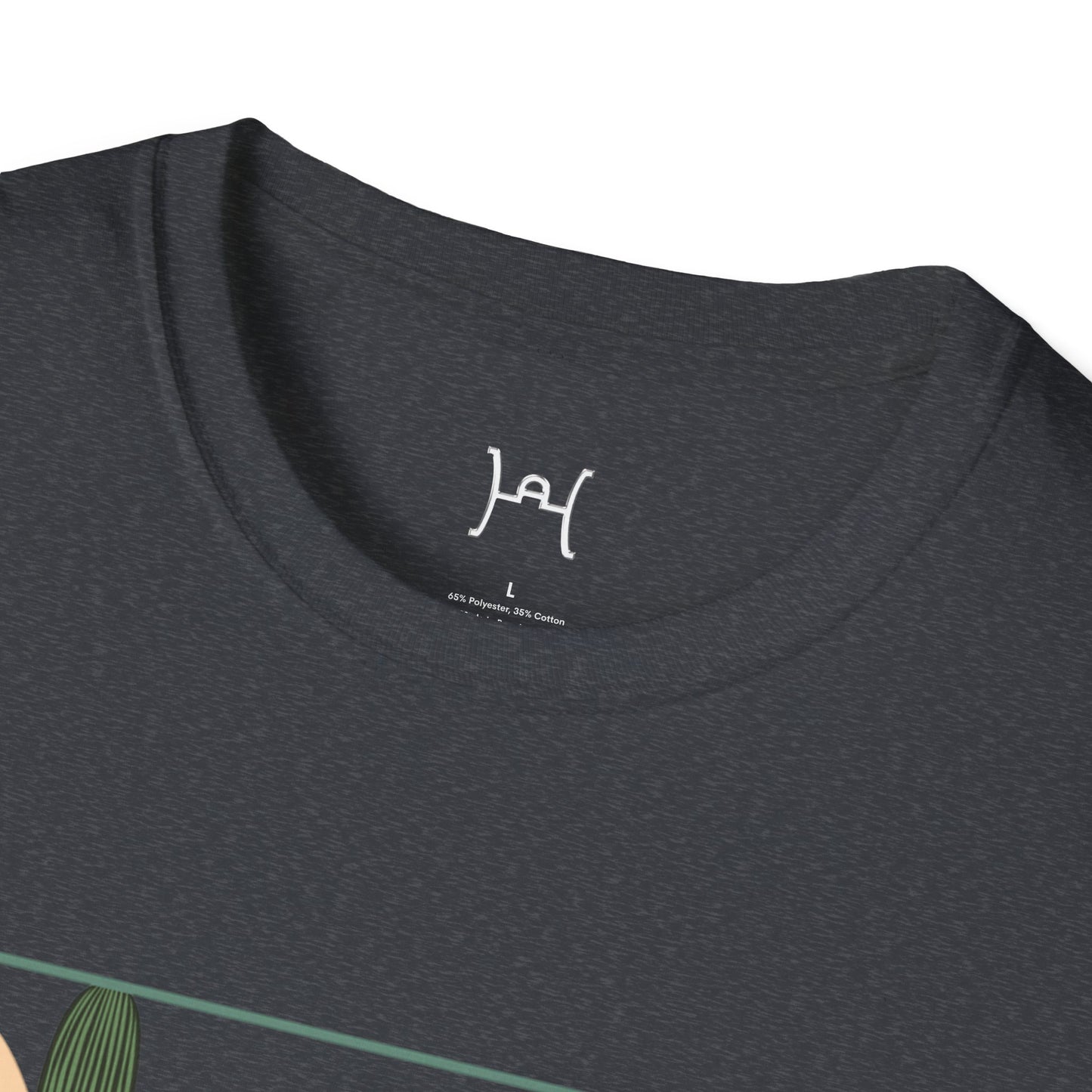 Desert Cactus Unisex Softstyle T-Shirt - Graphic Tee for Nature Lovers