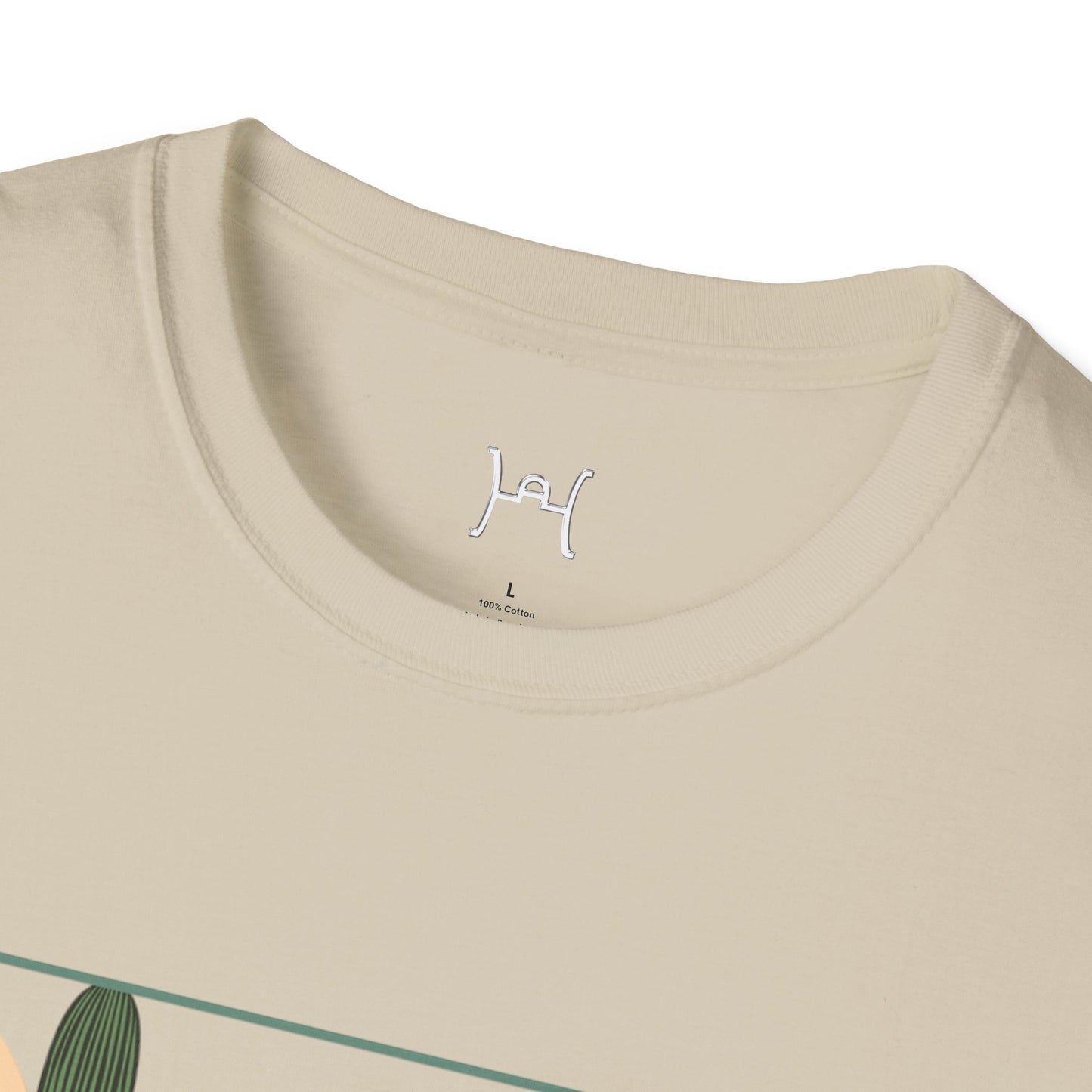 Desert Cactus Unisex Softstyle T-Shirt - Graphic Tee for Nature Lovers