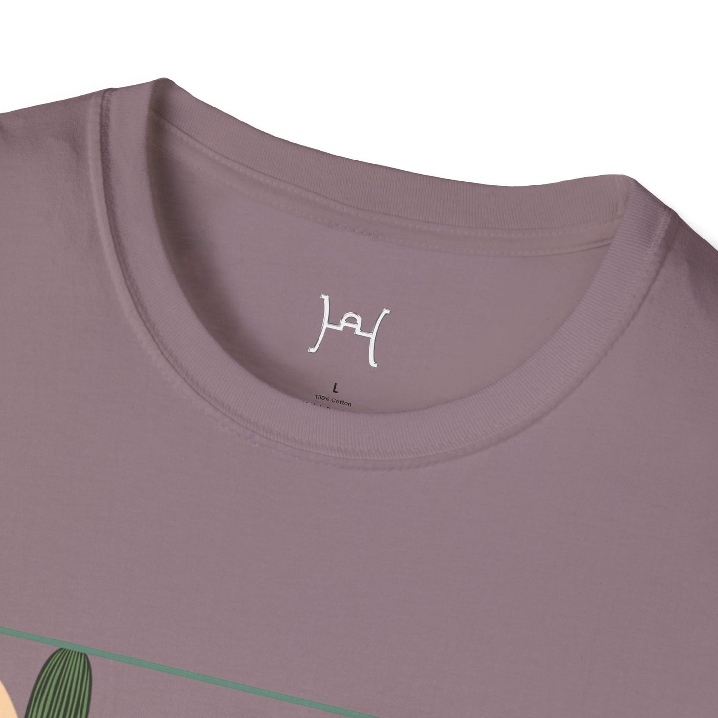 Desert Cactus Unisex Softstyle T-Shirt - Graphic Tee for Nature Lovers