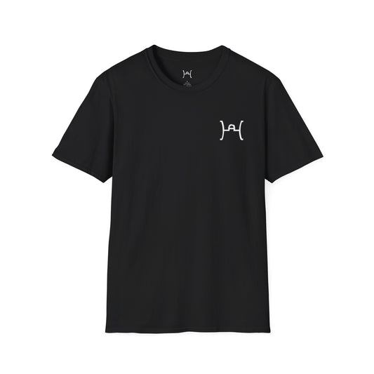 Unisex Softstyle T-Shirt with American Flag and Skull Design - Perfect for Summer Celebrations