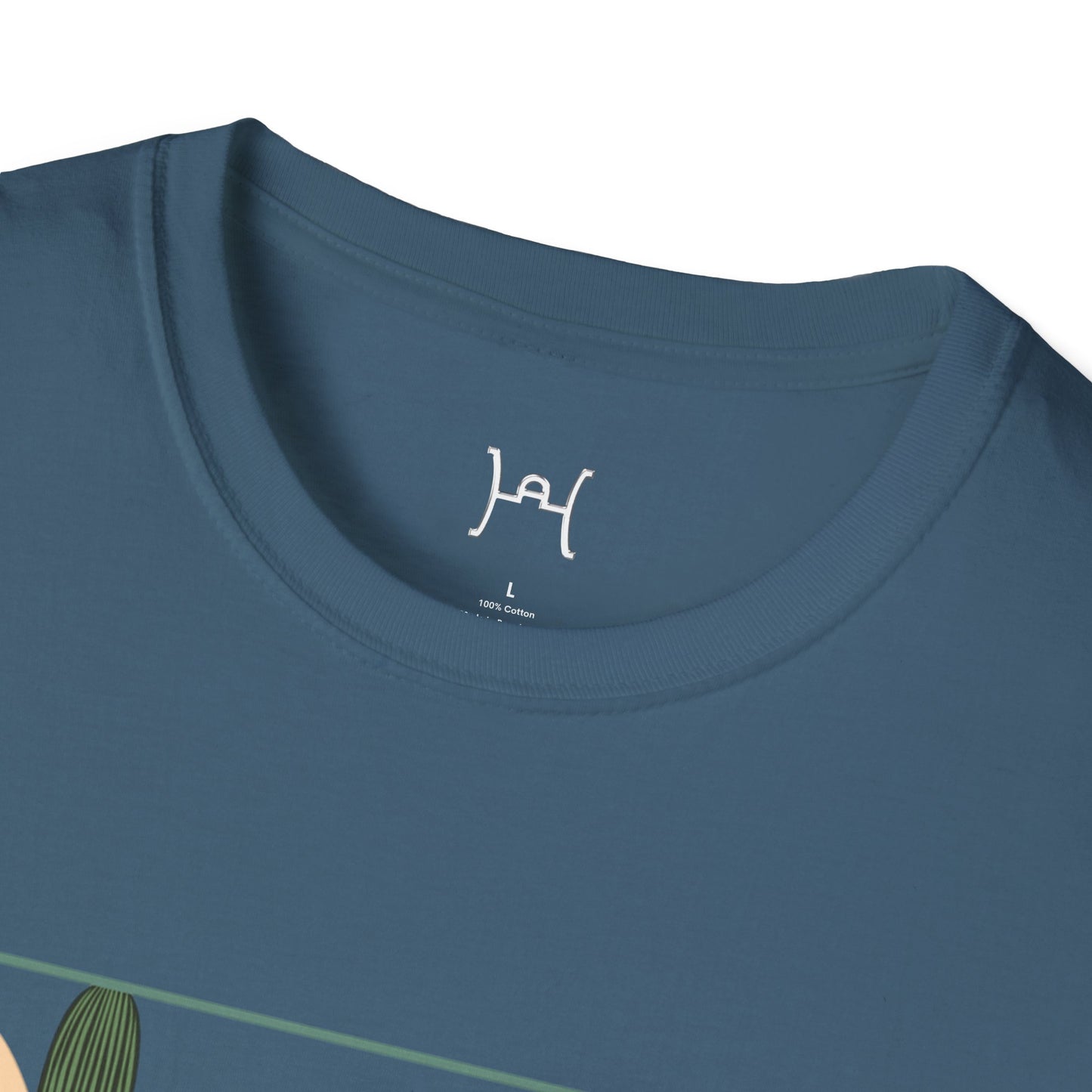 Desert Cactus Unisex Softstyle T-Shirt - Graphic Tee for Nature Lovers
