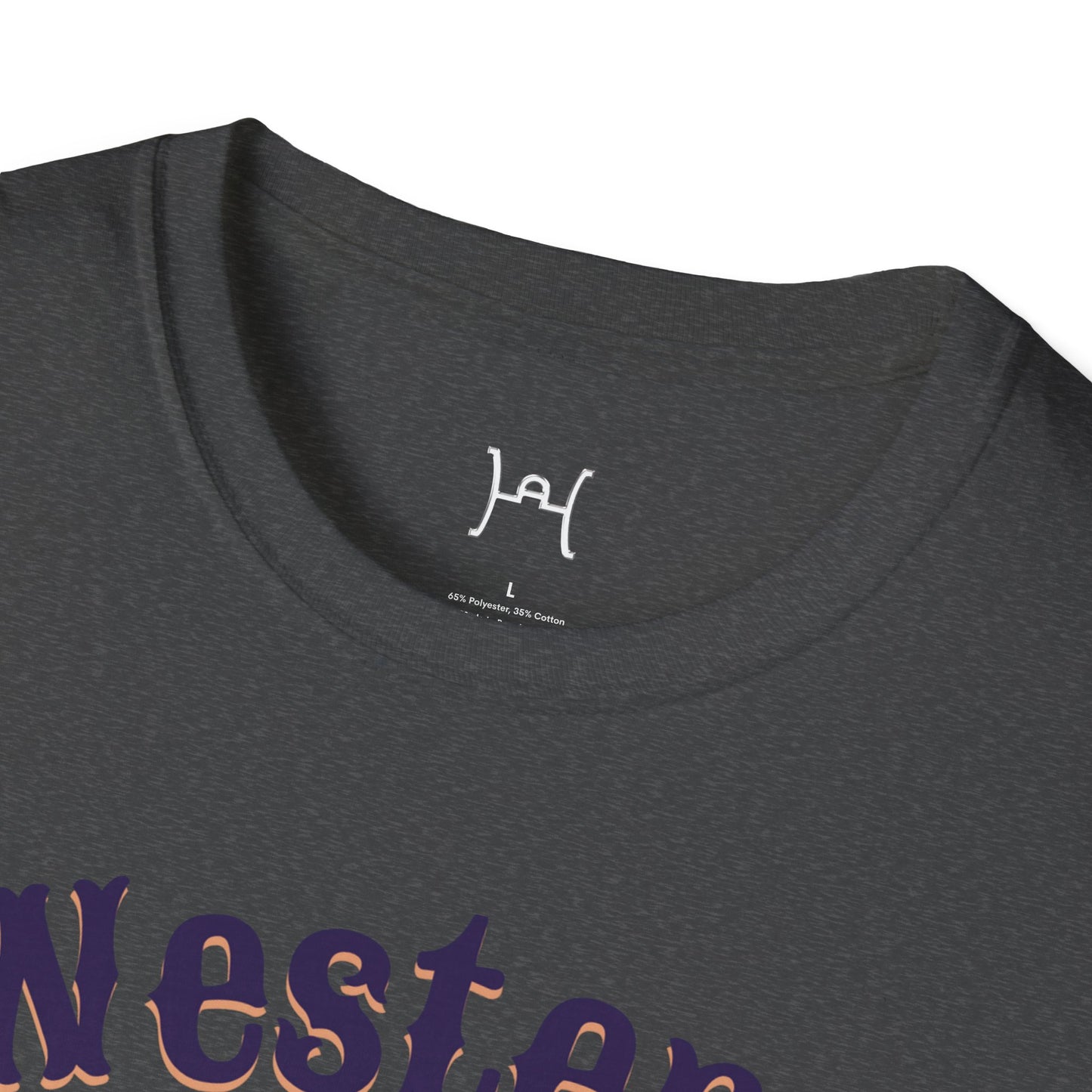 Western Rodeo Unisex Softstyle T-Shirt – Casual Cowboy Vibe, Perfect for Rodeo Events and Friends Gatherings