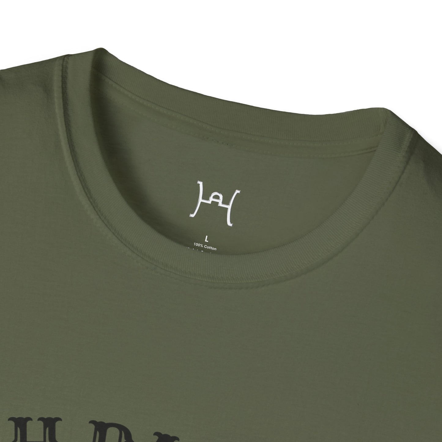 AH Ranch Unisex Softstyle T-Shirt - Vintage Boho Cow Skull Design
