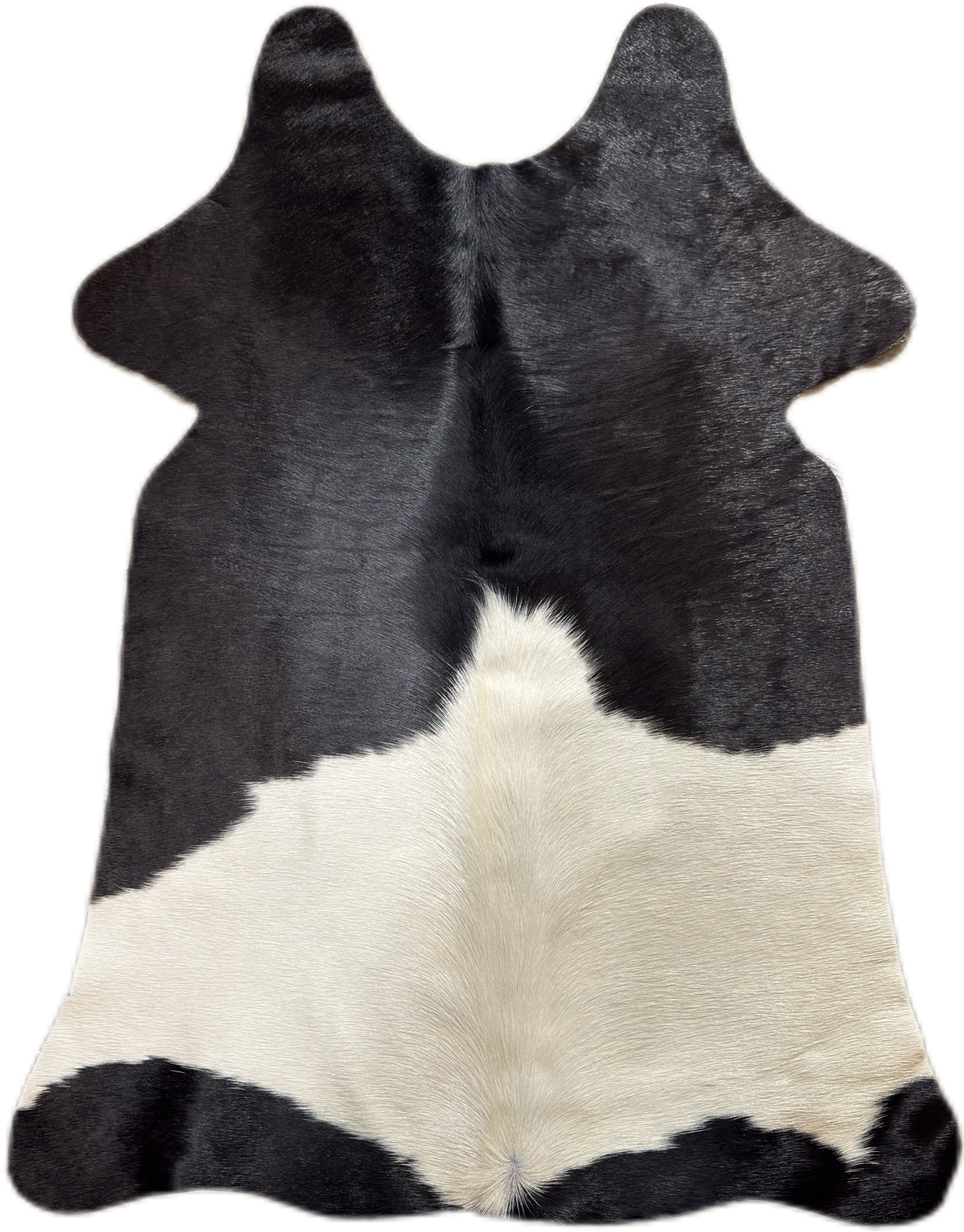 Black and White Mini Cowhide Rug