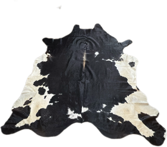 Black & White Cowhide Rug