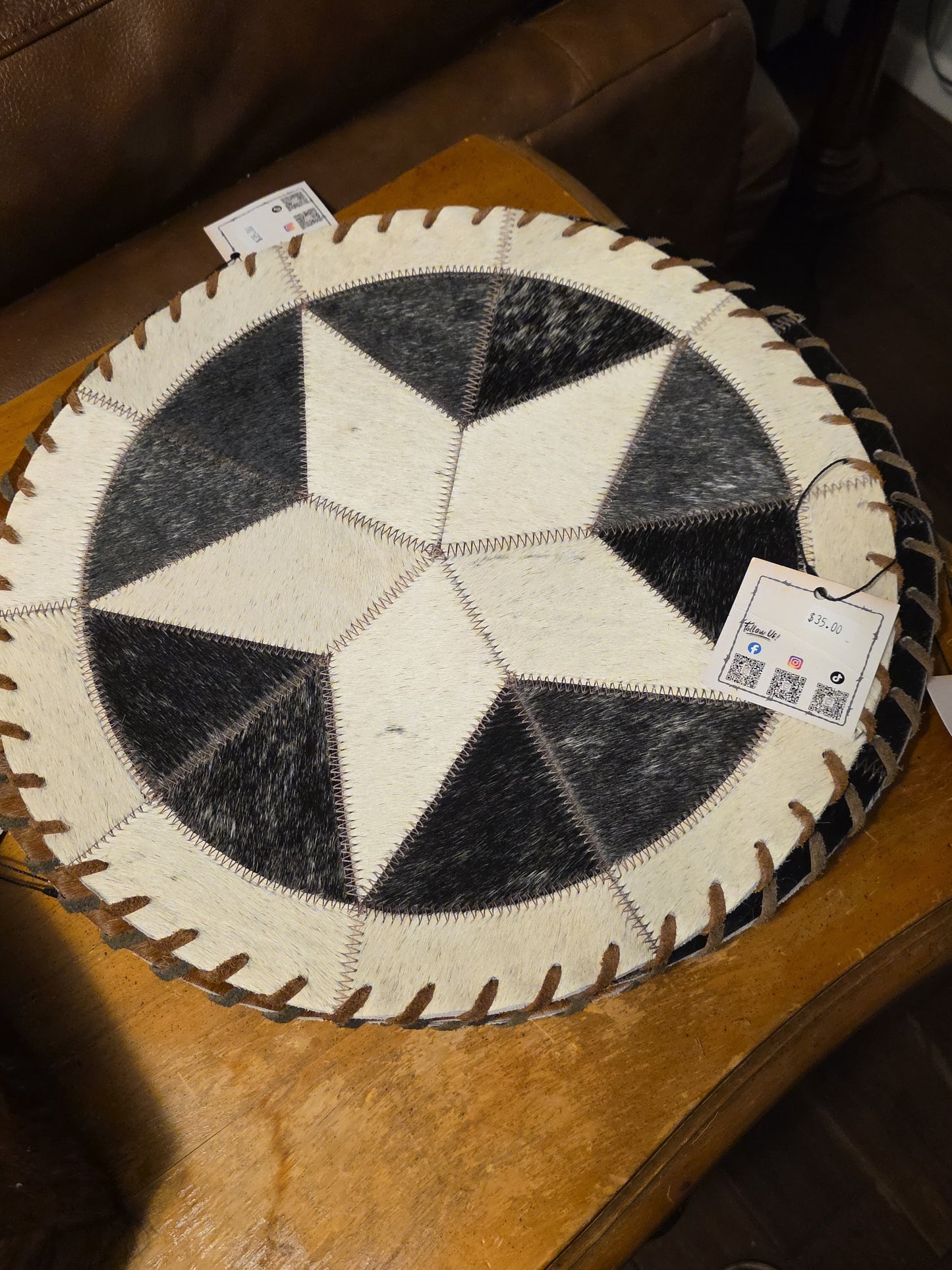 Genuine Cowhide Placemats