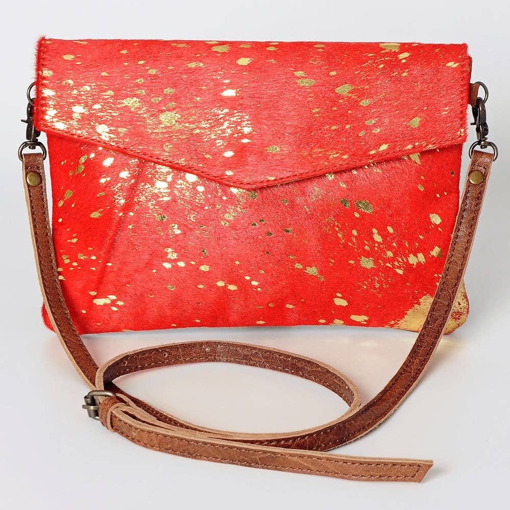 ADBGS178BRW Envelope Genuine Western Leather Women Bag Patsy