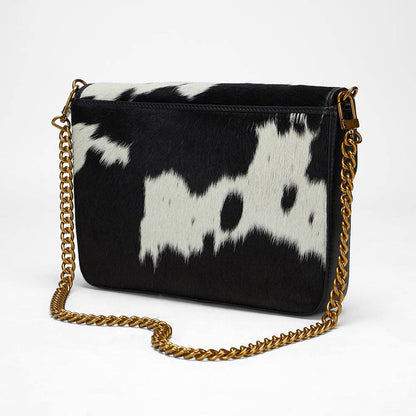 Loyal West On The Go Medium Chain Bag In Cowhide And  Calfskin