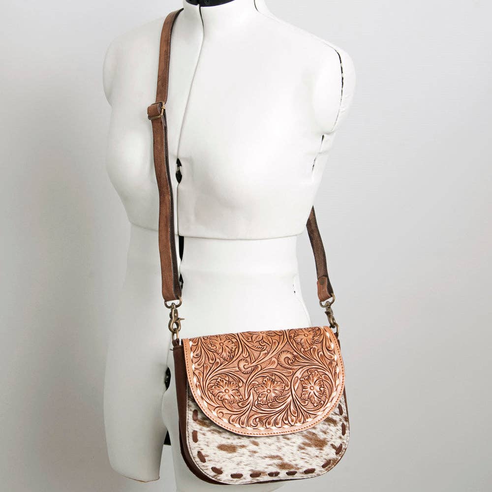 LC-ADBGA211 Messenger Genuine Western Leather Women Bag