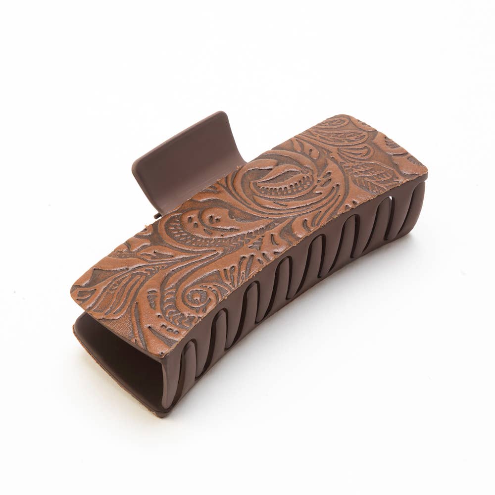 High Vista Hair Comb Clip In Dark Brown