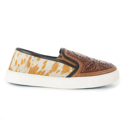 Rodon Western Hand-Tooled Sneakers