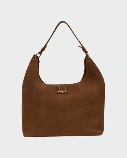 Loyal West Large Purse - In Brown & White Cowhide & Calfskin