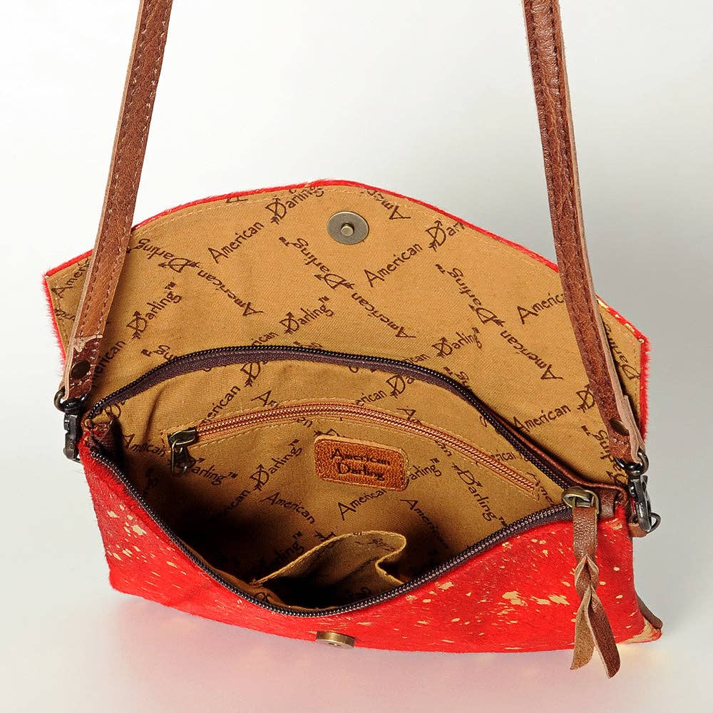 ADBGS178BRW Envelope Genuine Western Leather Women Bag Patsy