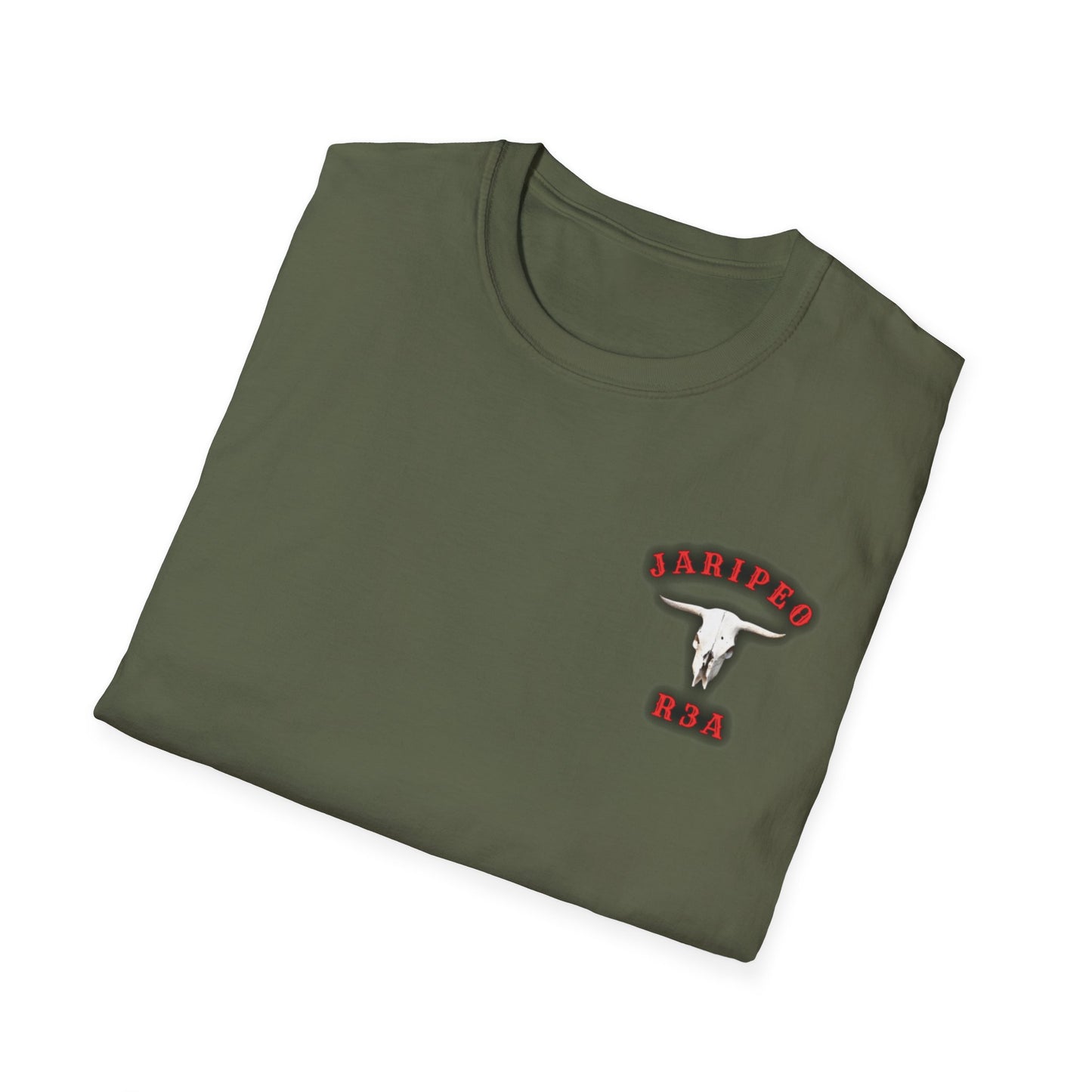 Bull Riding Graphic T-Shirt — 'Jaripet R3a' Rodeo Design