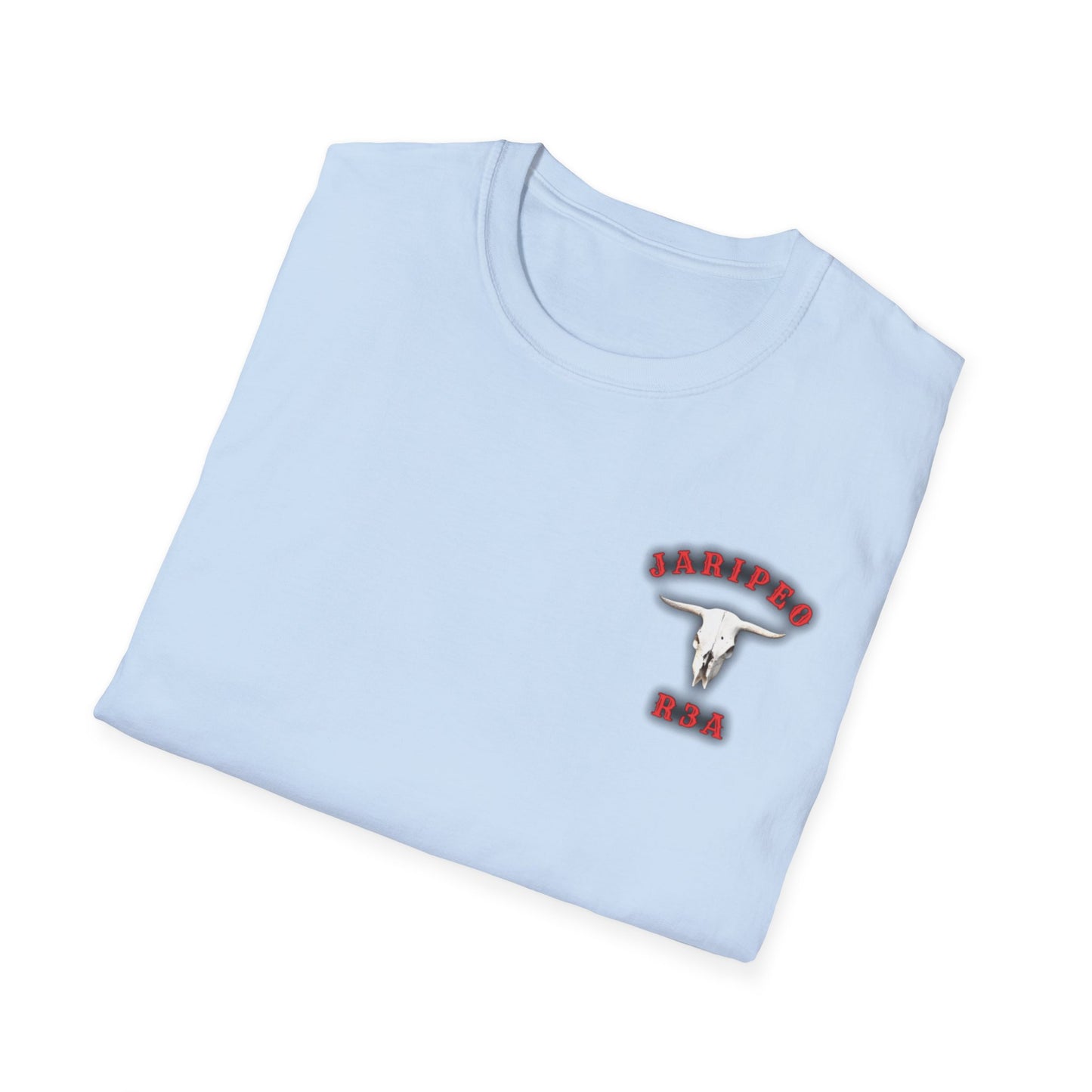Bull Riding Graphic T-Shirt — 'Jaripet R3a' Rodeo Design