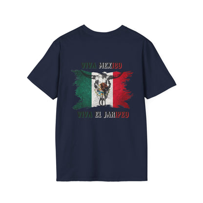 Viva Mexico Unisex Softstyle T-Shirt – Celebrate Jaripero Culture