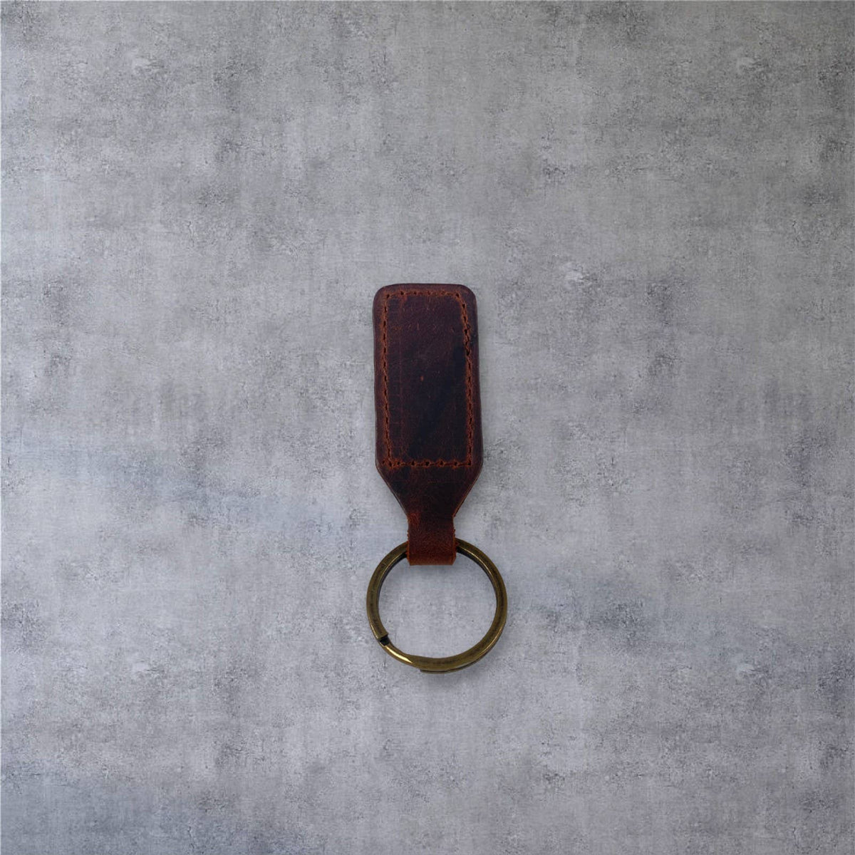 Leather Keychain, Durable Key Holder, Stylish Keychain
