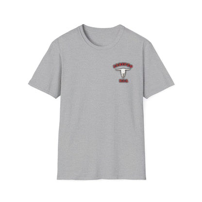 Bull Riding Graphic T-Shirt — 'Jaripet R3a' Rodeo Design