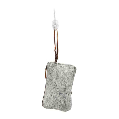 White & Brown Hairon Small Bag