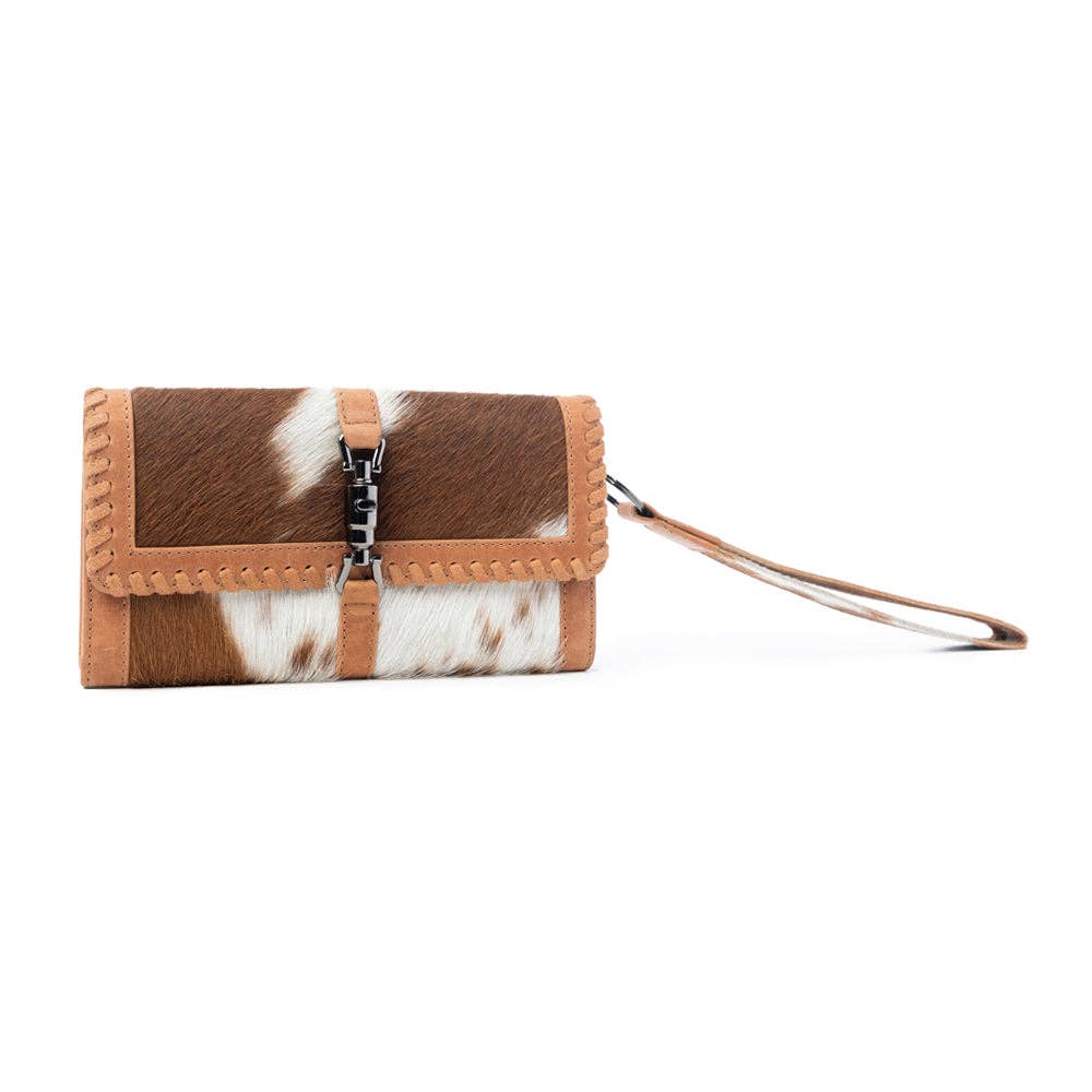 Sunset Mirage Hairon Leather Bag & Wallet Duo