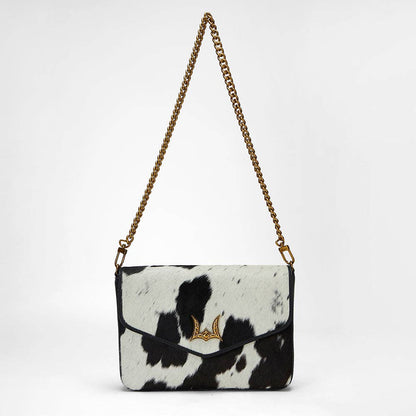 Loyal West On The Go Medium Chain Bag In Cowhide And  Calfskin