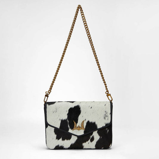 Loyal West On The Go Medium Chain Bag In Cowhide And  Calfskin
