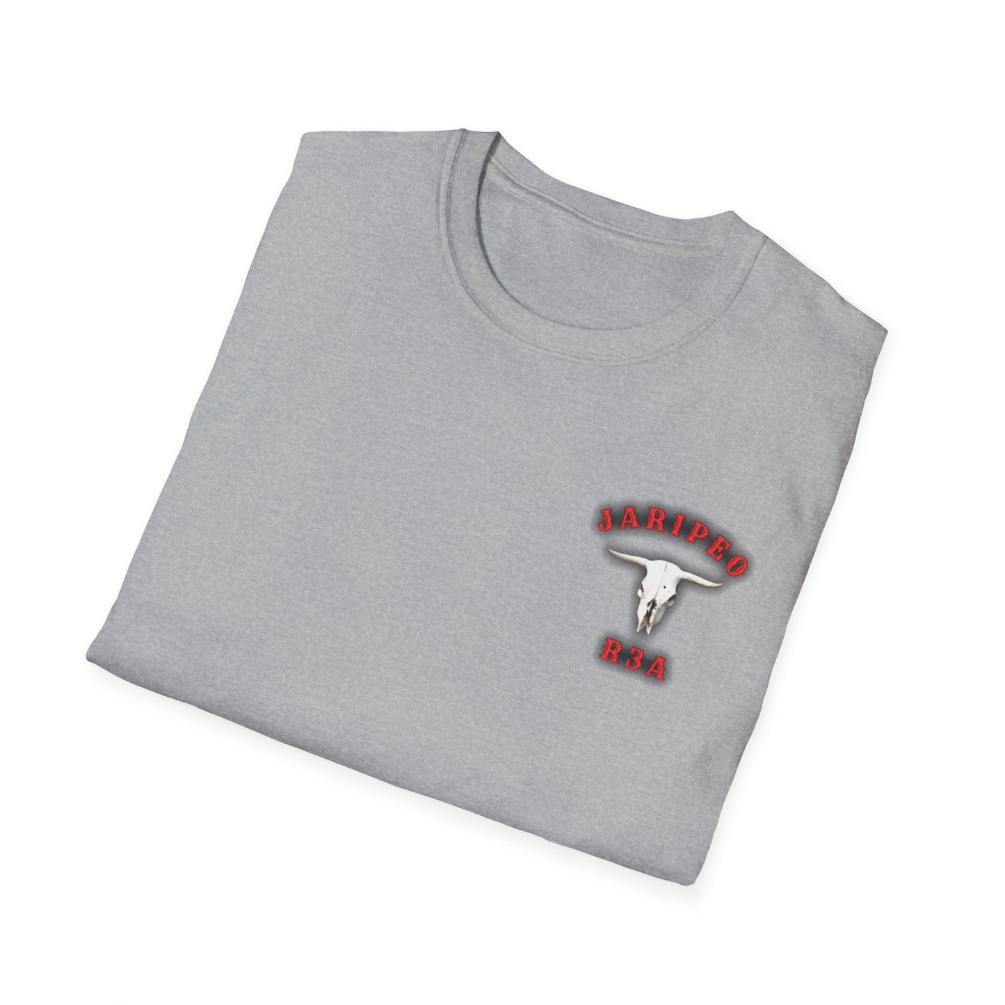 Bull Riding Graphic T-Shirt — 'Jaripet R3a' Rodeo Design