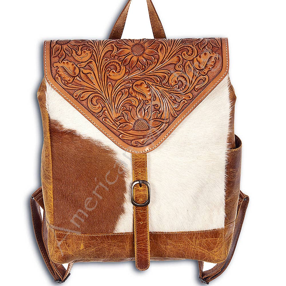 LC-ADBG386TAW Backpack Genuine Western Leather Women Bag