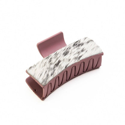 High Vista Hair Comb Clip In Peach and Brown