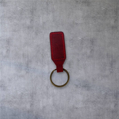 Leather Keychain, Durable Key Holder, Stylish Keychain