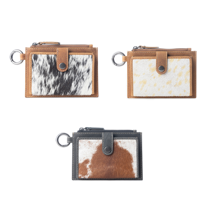 Wind Rider Credit Card Holder In Black & White