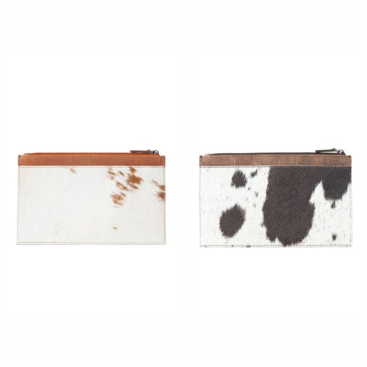 Hayride Hairon Leather Pouch Variant Combo