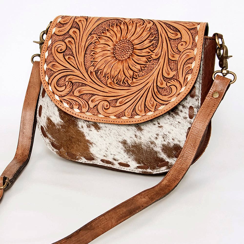 LC-ADBGA211 Messenger Genuine Western Leather Women Bag