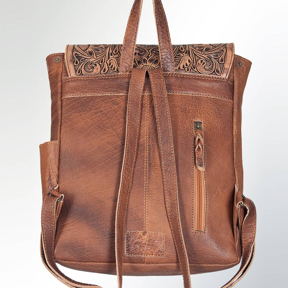 LC-ADBG386TAW Backpack Genuine Western Leather Women Bag
