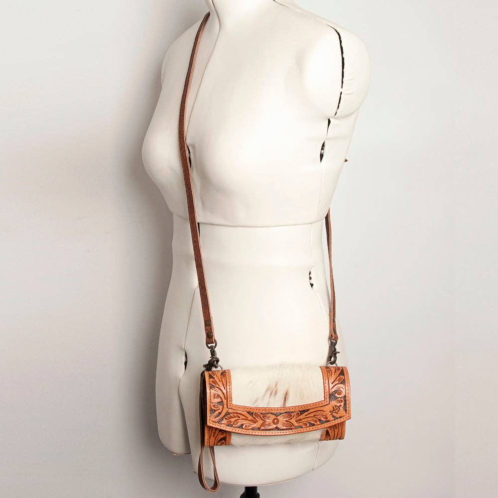 LC-ADBG518 Wallet Genuine Western Leather Women Bag