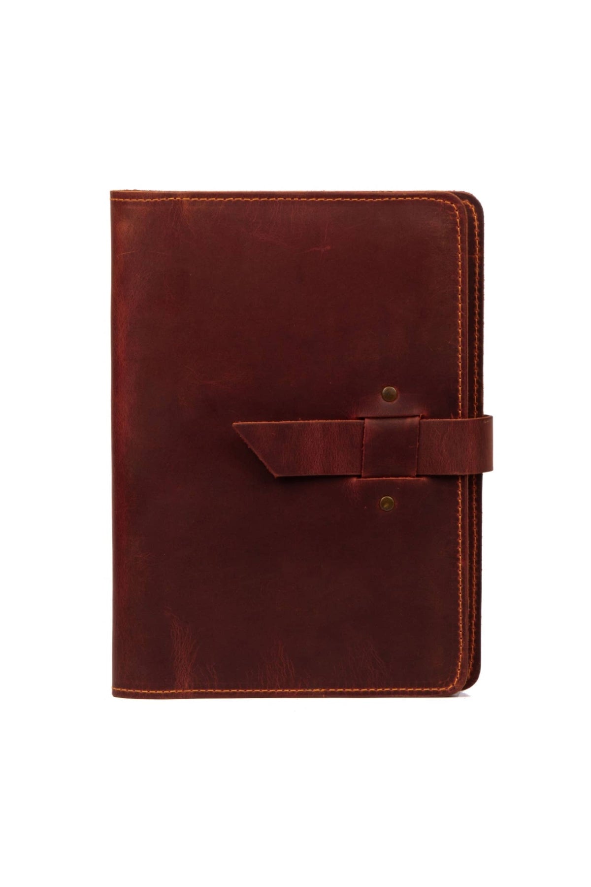 Leather Journal Cover, A5 Size Notebook Cover