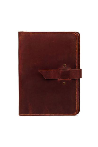 Leather Journal Cover, A5 Size Notebook Cover