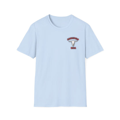 Bull Riding Graphic T-Shirt — 'Jaripet R3a' Rodeo Design