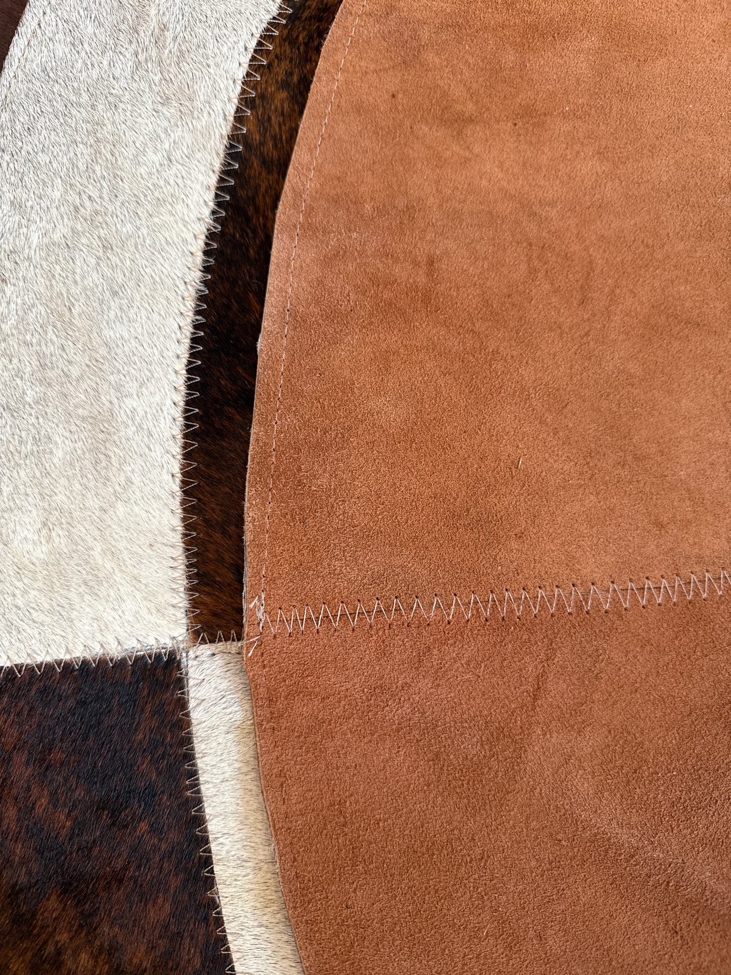 Genuine Cowhide Texas Star Rug