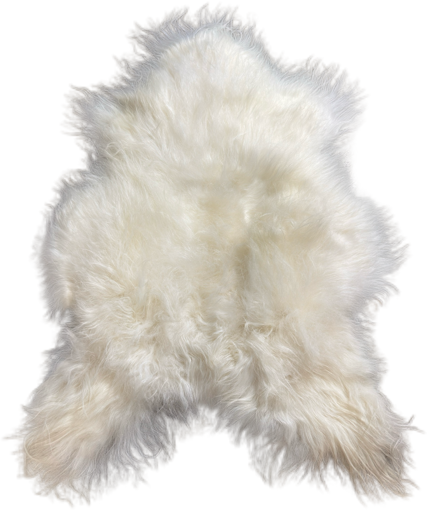 Icelandic White Sheepskin Rug