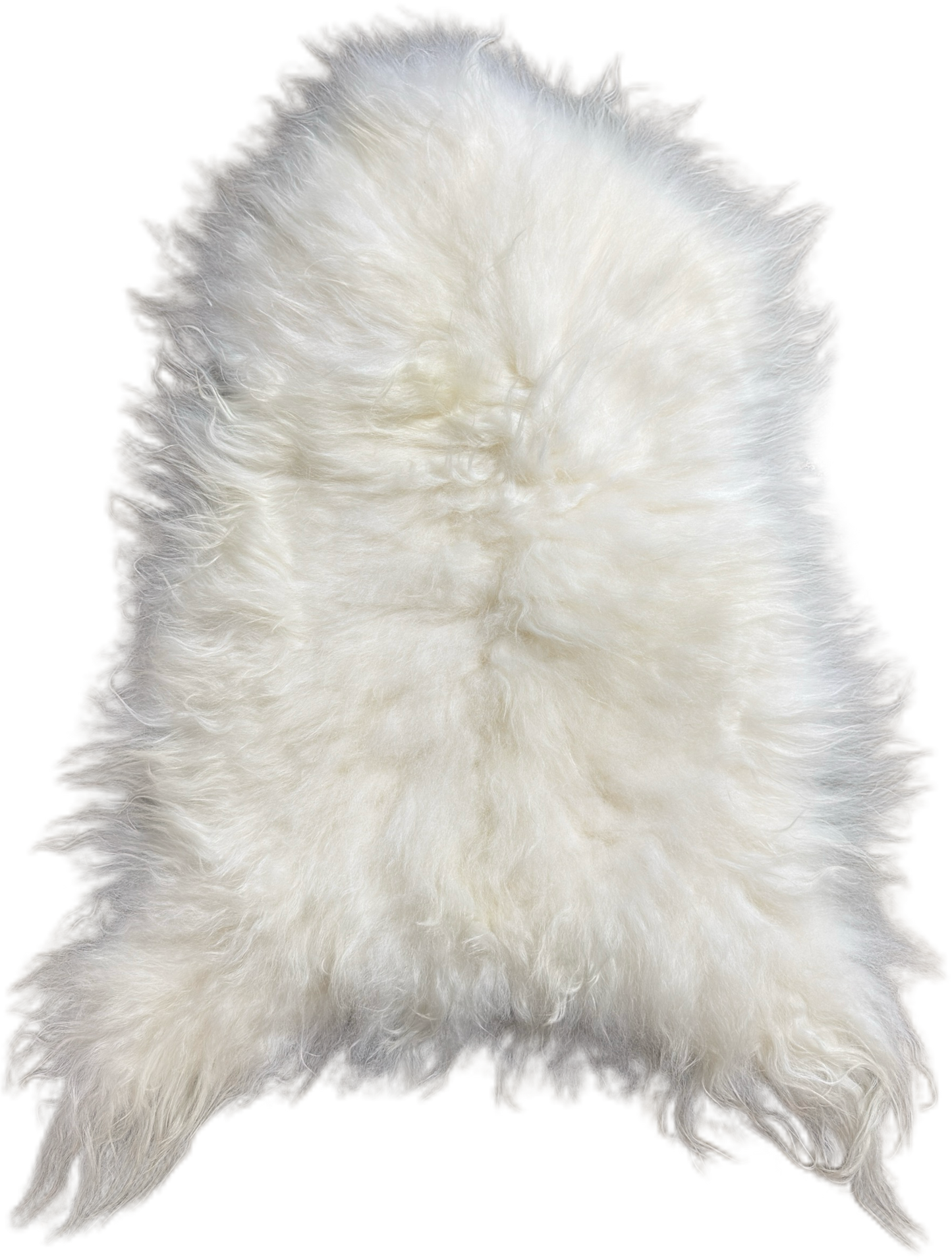 White Icelandic Sheepskin Rug